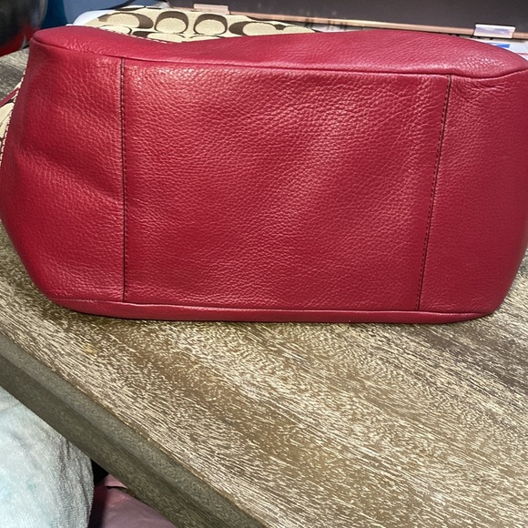 Genuine Coach Park Signature Carrie Tote F23297 - Picture 7 of 16